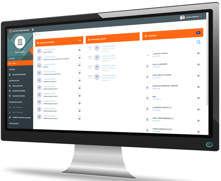 registro horario de trabajadores ALTAI ClockIn